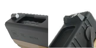 DETONATOR 東京マルイ Glock18C対応・XS Big Dotタイプ スチールサイトセット