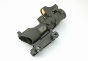 レプリカ ACOG 4X32 with Mini Reflex Sight BK