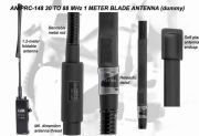 Spartan Airsoft PRC-148 Dummy 1m Blade Antenna