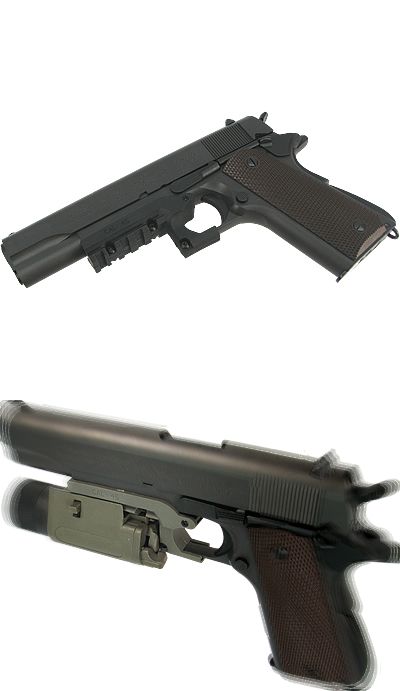 Pistol Laser Mount for M1911 Series